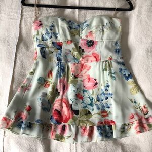 Nanette Lepore sweetheart neck top